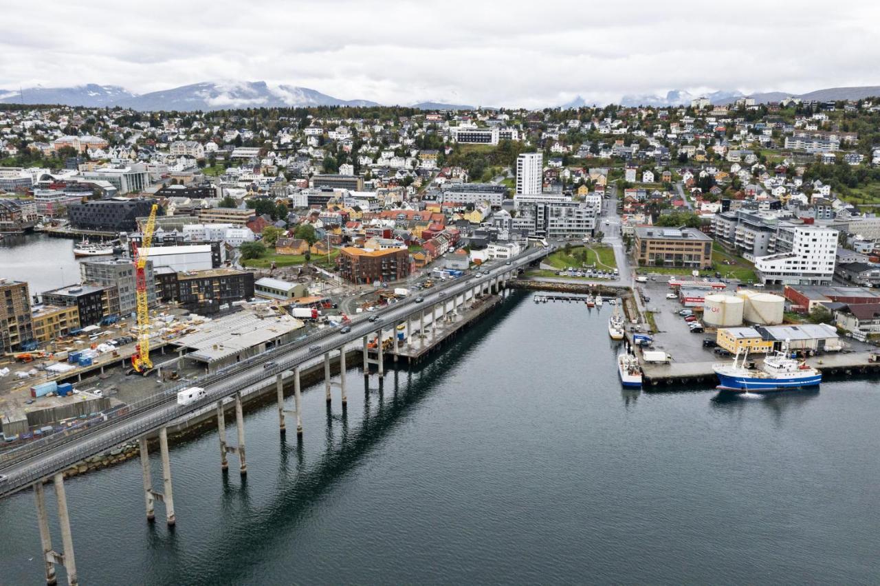 Toppleilighet Med Utsikt I Sentrum Nord Tromsø Exteriör bild