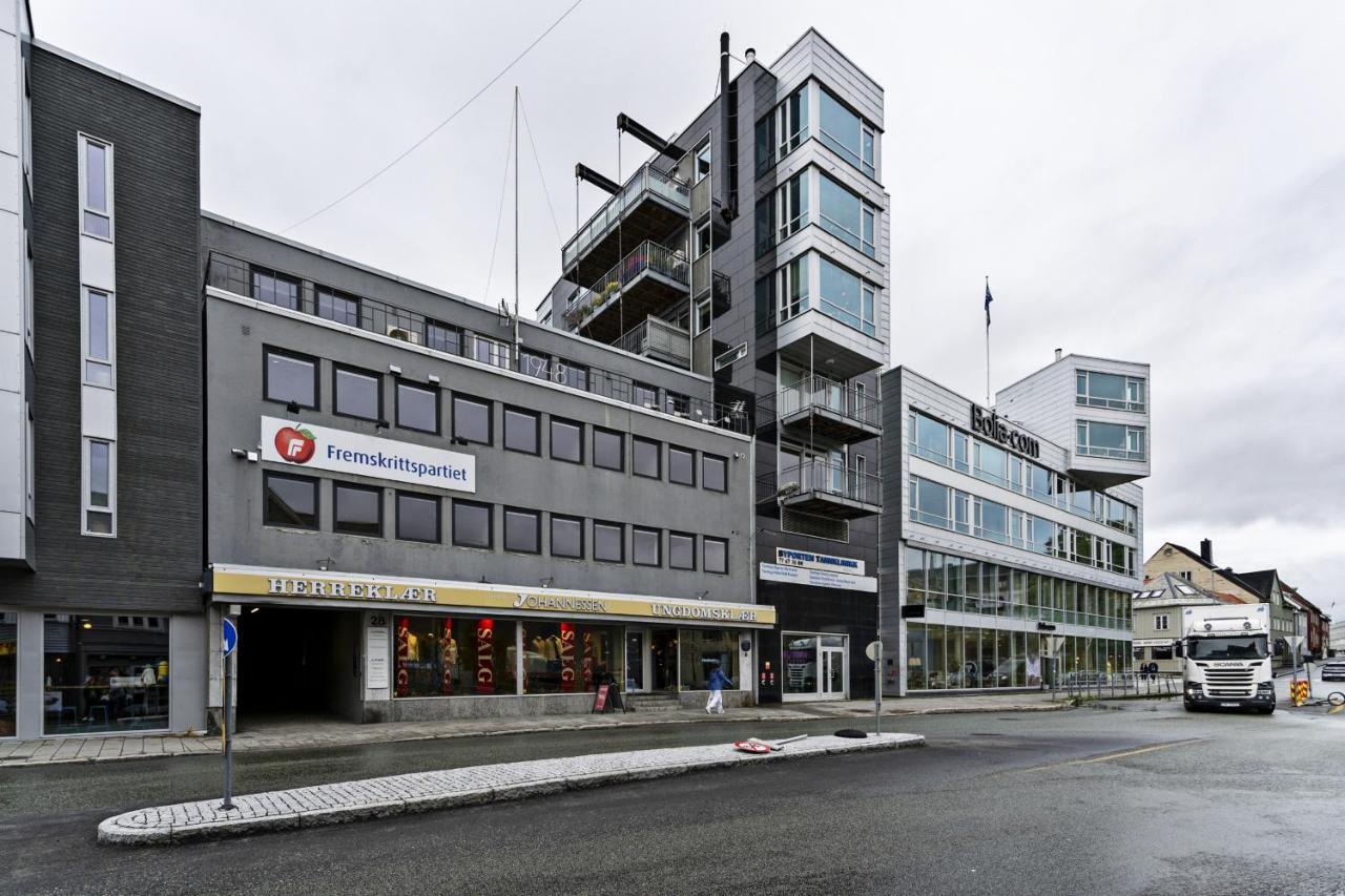 Toppleilighet Med Utsikt I Sentrum Nord Tromsø Exteriör bild